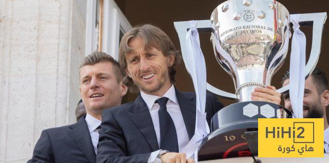 سجل بطولات مودريتش مع ريال مدريد، توتنهام وكرواتيا