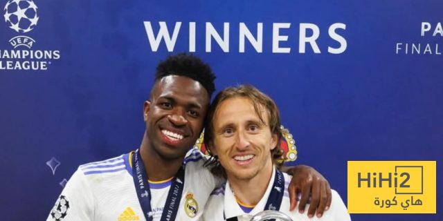 تعليق فينيسيوس على رحيل مودريتش عن ريال مدريد
