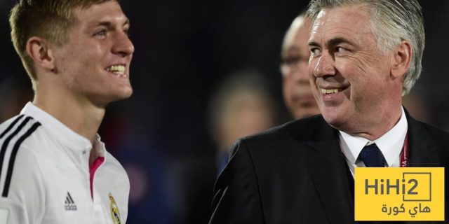 رسالة كروس لـ أنشيلوتي بعد رحيله عن ريال مدريد