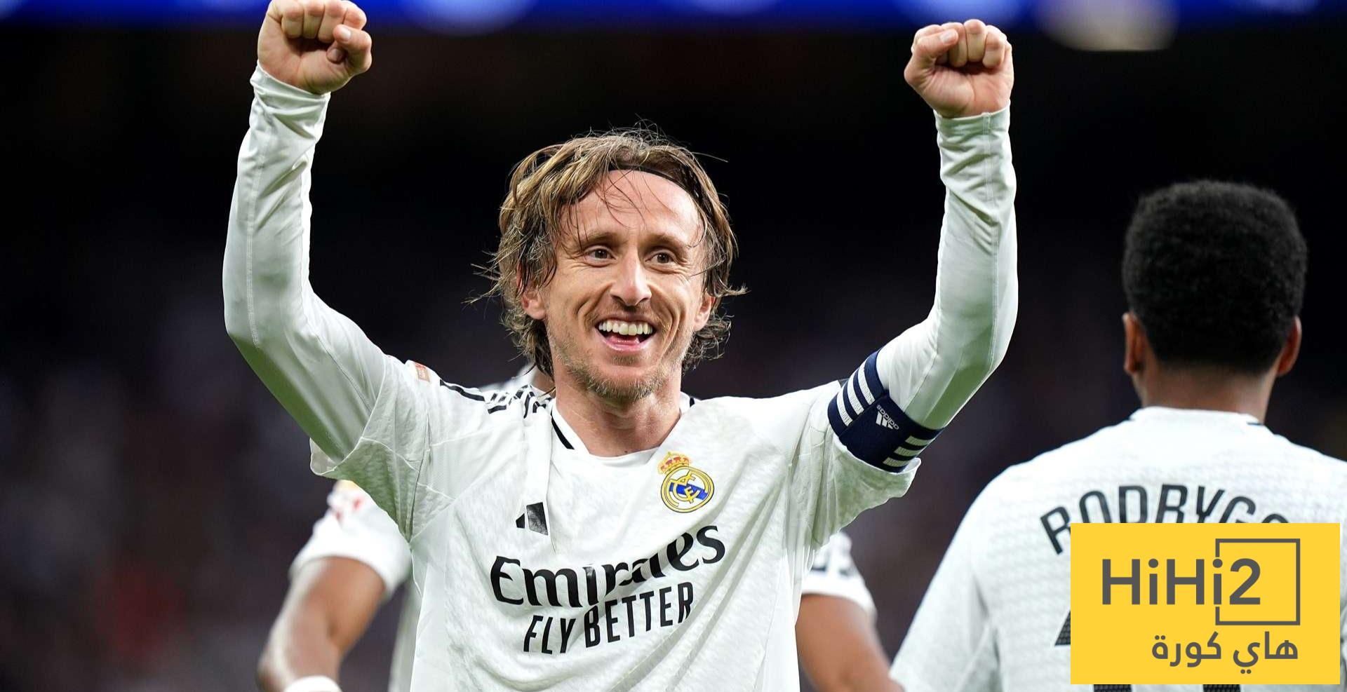 خليفة مودريتش يظهر في مدريد