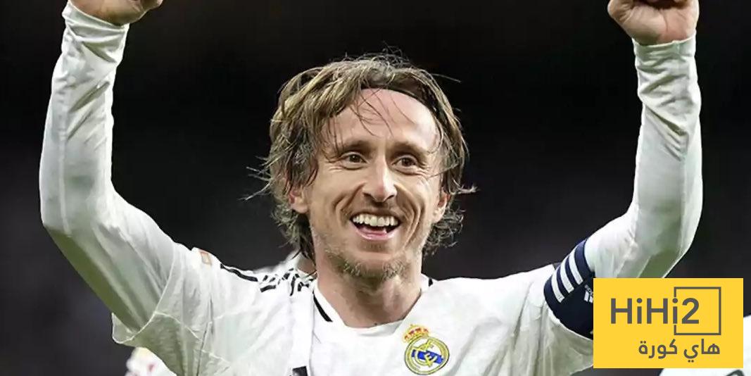 كيف يرغب مودريتش في إنهاء مسيرته مع ريال مدريد؟