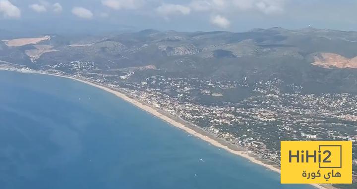 تفاصيل من الجو: رحلة برشلونة إلى إقليم الباسك.. فيديو