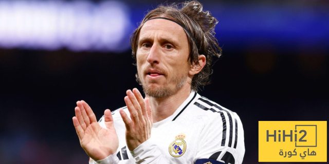 مودريتش يودع جماهير الريال برسالة قصيرة ومعبرة