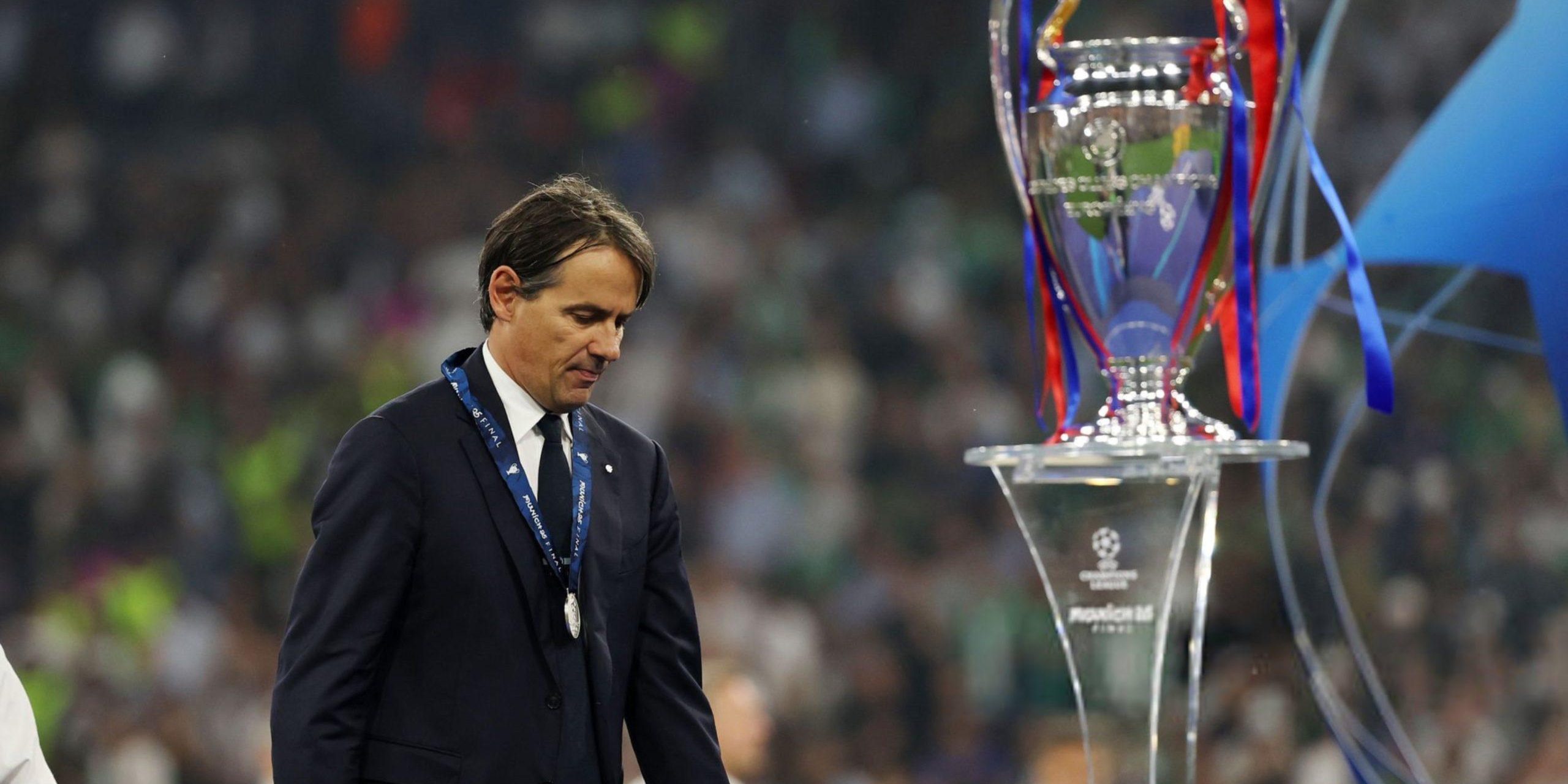 أول تعليق من إنزاغي بعد خسارة نهائي دوري أبطال أوروبا