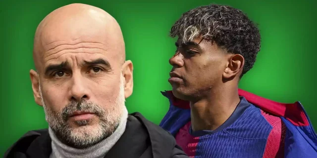 غوارديولا يدافع عن برشلونة بسبب راتب لامين يامال …!