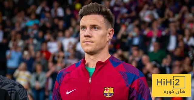 راتب تير شتيغن مع برشلونة