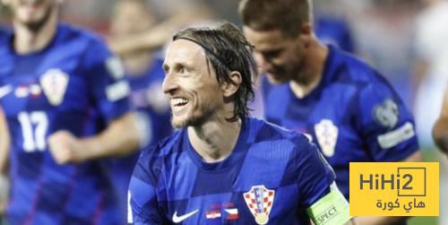 أول تعليق من مودريتش بعد اكتساح التشيك