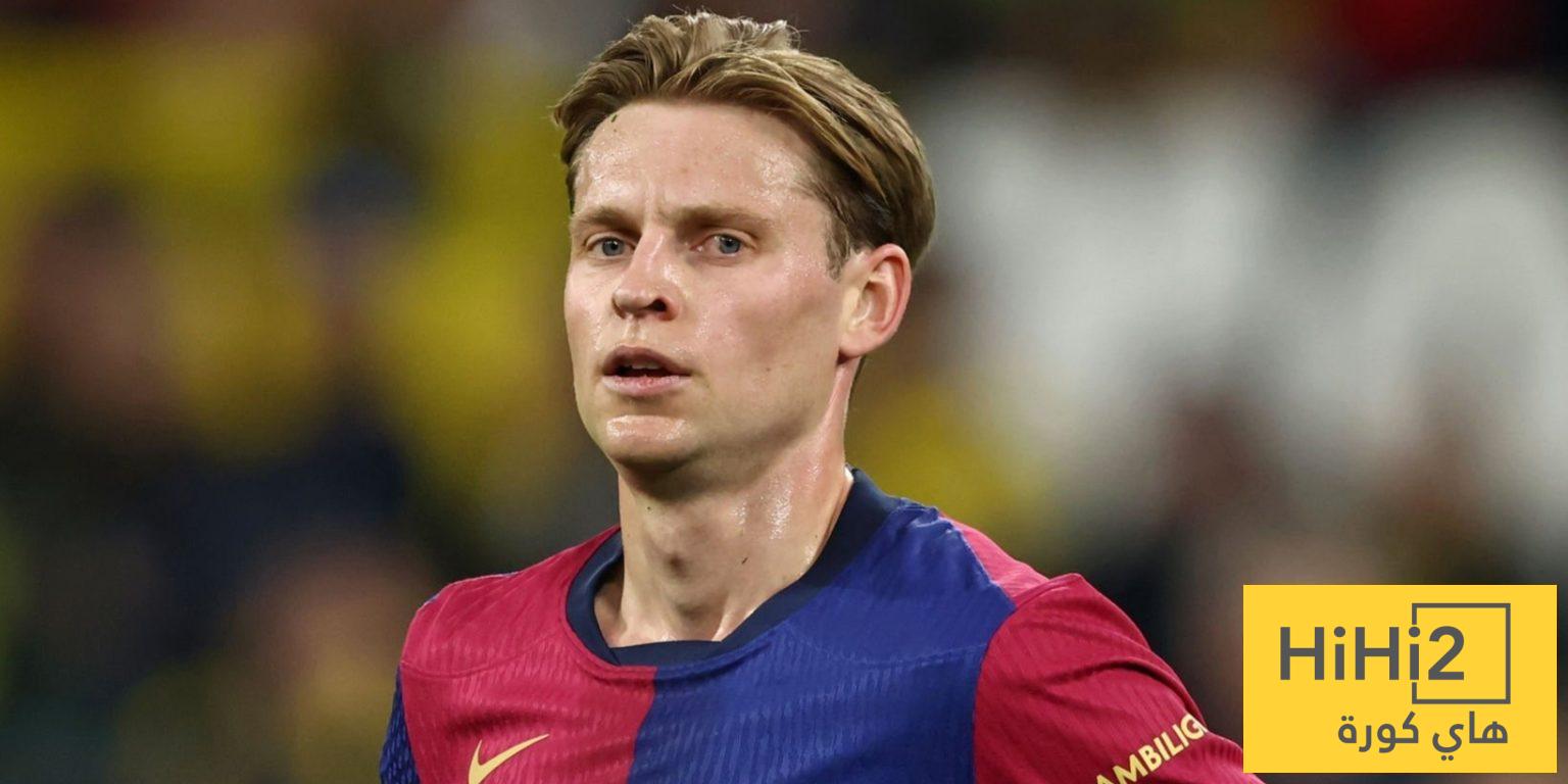 تصريح جديد من دي يونغ حول تجديد عقده مع برشلونة