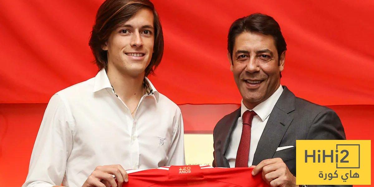 أول رد من رئيس بنفيكا على اهتمام ريال مدريد بضم ألفارو كاريراس