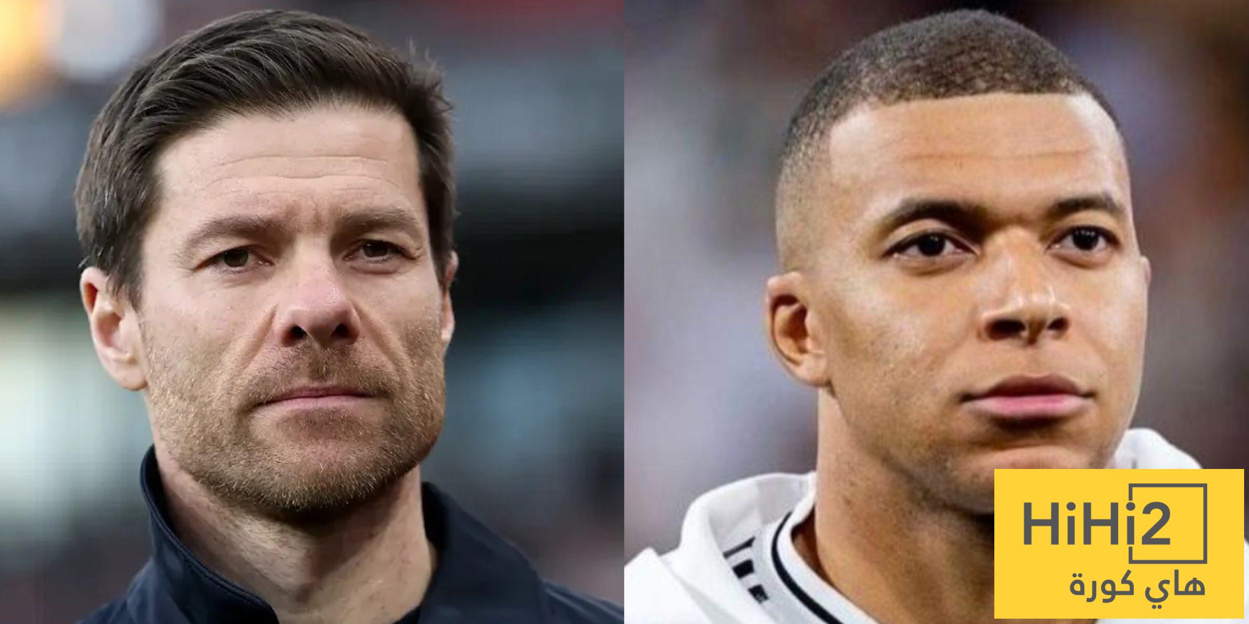 دور مبابي في تشكيلة ريال مدريد مع ألونسو