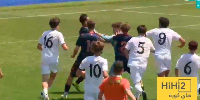 فيديو: مشاجرة بالأيدي بين لاعبي ريال مدريد للشباب وسيلتا فيغو