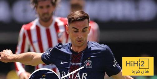 احصائيات الشوط الاول من مباراة باريس سان جيرمان ضد اتلتيكو مدريد