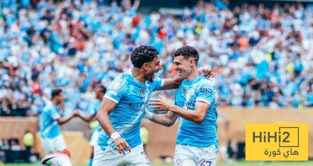 السيتي ينهي الشوط الأول متقدما على الوداد بهدفين في كأس العالم للأندية