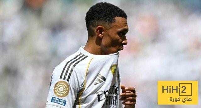 ترينت أرنولد وبداية صعبة مع ريال مدريد أمام الهلال