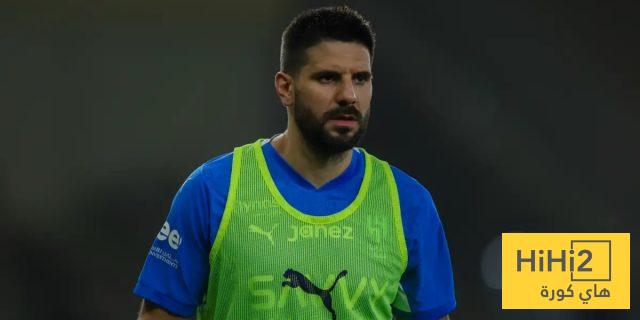 أرقام الهلال في غياب ميتروفيتش