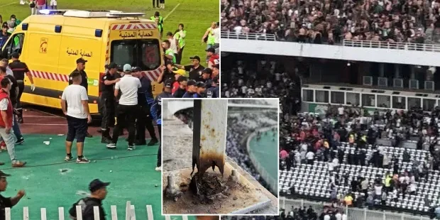 مأساة فرحة التتويج بلقب الدوري الجزائري حديث الصحافة العالمية