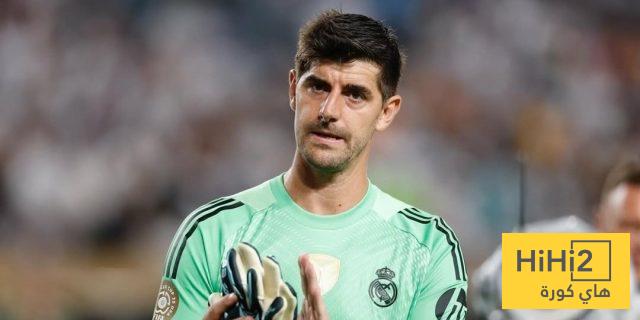 رسالة تيبو كورتوا بعد فوز ريال مدريد على سالزبورغ
