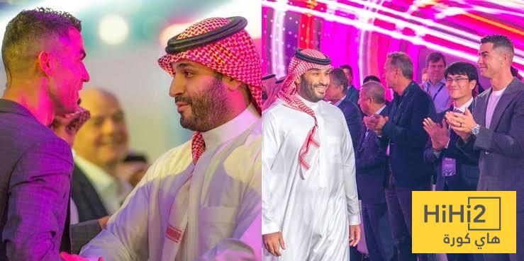 رونالدو يشيد بدور ولي العهد في نهضة الرياضة السعودية