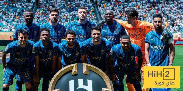 تأكد غياب نجم الهلال عن مواجهة مانشستر سيتي