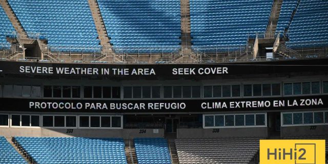مباراة ريال مدريد ويوفنتوس مهددة بالتوقف بسبب العواصف الرعدية