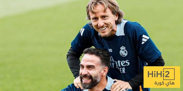 كارفاخال يتحدث عن لحظات مودريتش الأخيرة مع ريال مدريد