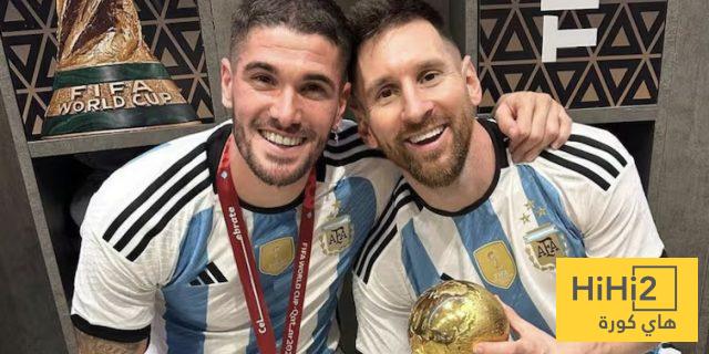 أول تحرك من إنتر ميامي للتعاقد مع دي بول