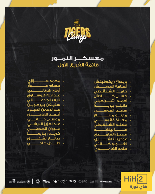 قائمة الاتحاد الرسمية لمعسكر السوبر السعودي 4 قائمة الاتحاد الرسمية لمعسكر السوبر السعودي 3