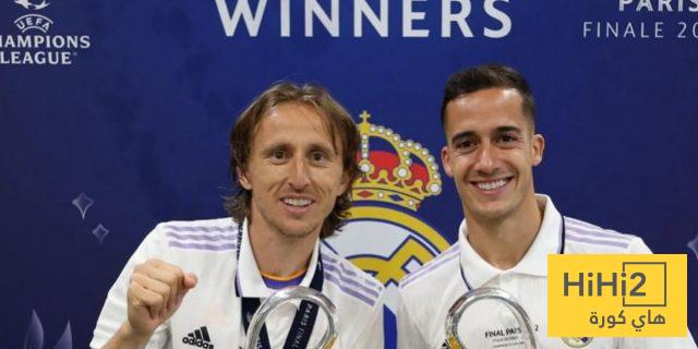 مودريتش يودع فاسكيز برسالة مؤثرة