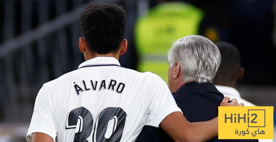 ألفارو رودريغيز يكشف عن أسلوب أنشيلوتي داخل غرفة ملابس ريال مدريد