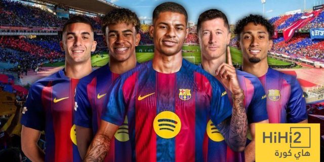 124 هدفًا.. هجوم برشلونة يضرب بقوة بعد انضمام راشفورد