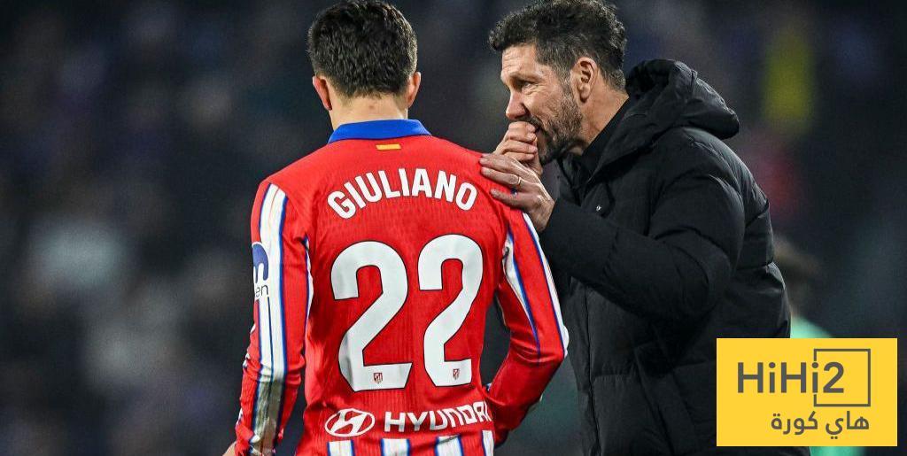 أتلتيكو مدريد يُخطط لتأمين مستقبل جوليانو سيميوني حتى 2030