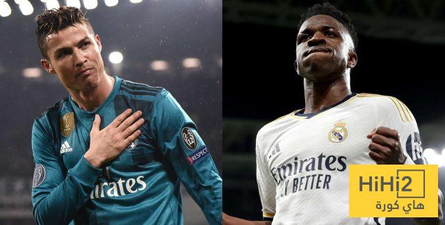 فينيسيوس ورونالدو.. الثنائي الذهبي في تاريخ دوري الأبطال مع ريال مدريد
