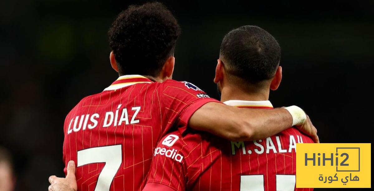 محمد صلاح يودّع لويس دياز بكلمات مؤثرة