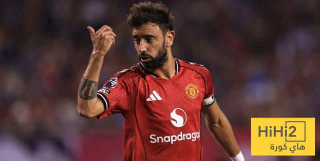برونو فيرنانديز يحسم مستقبله مع مانشستر يونايتد