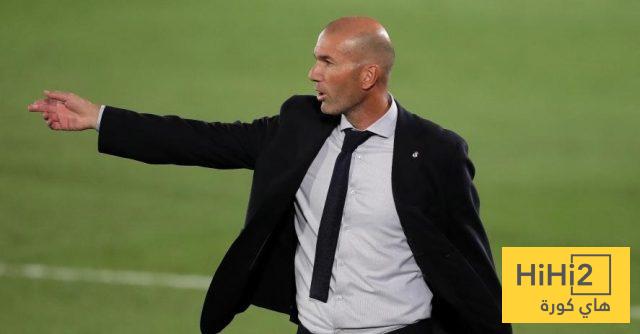 صورة زيدان التي لاقت إعجاب كبير من جماهير ريال مدريد