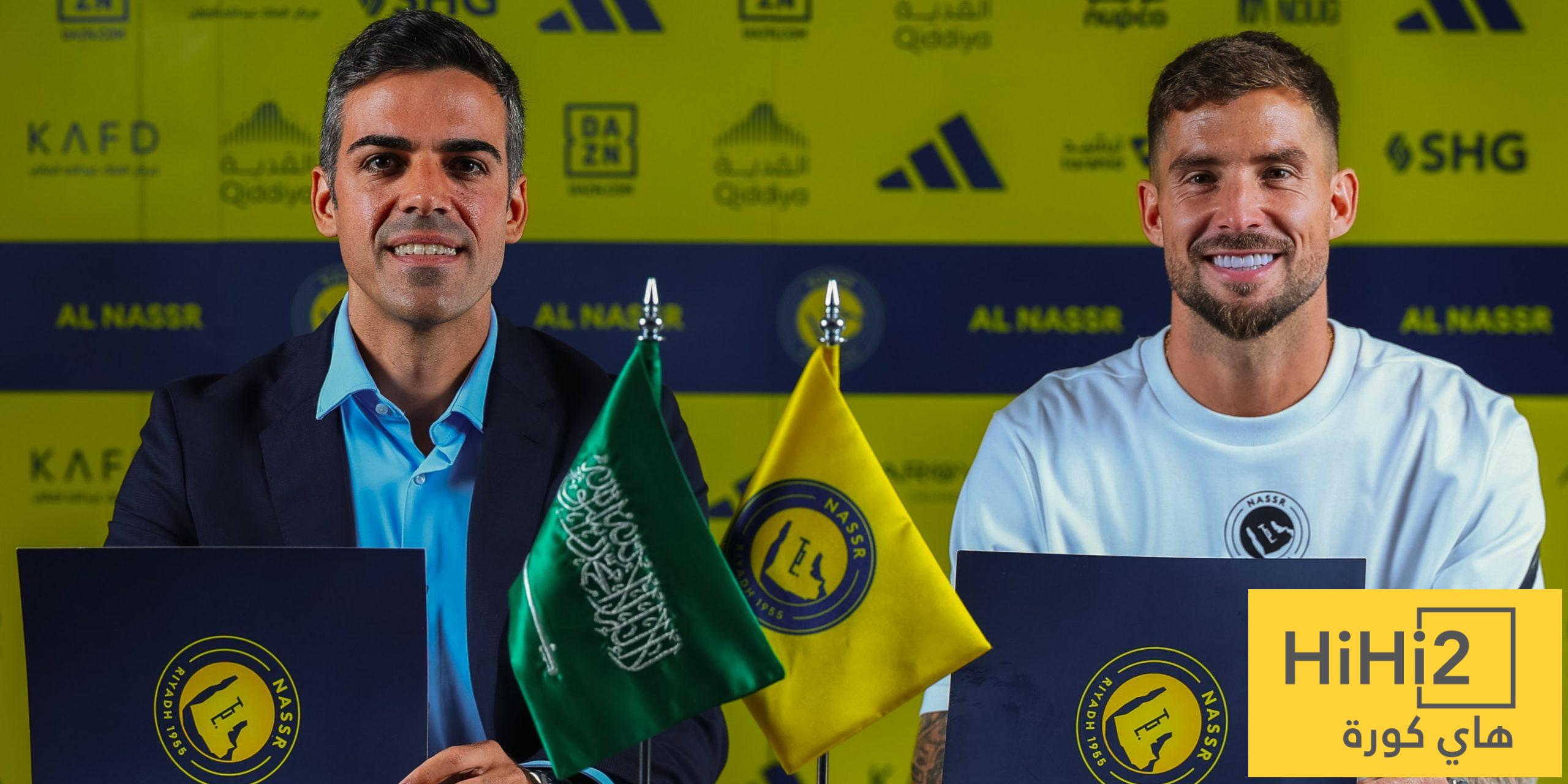 صورة : خطأ وحيد في إعلان النصر تعاقده مع مارتينيز!