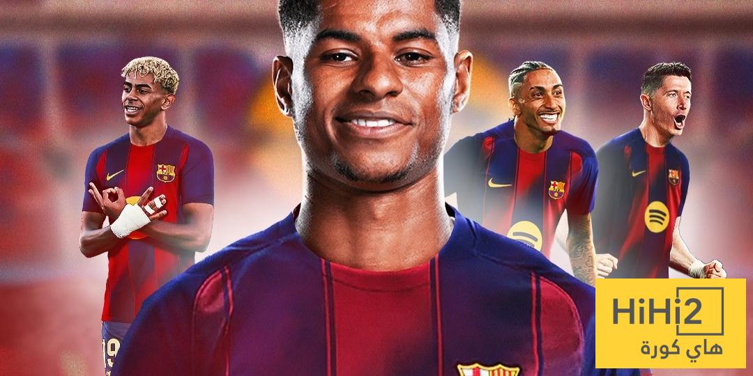تحول لافت لراشفورد مع برشلونة