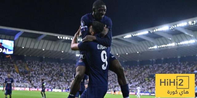 احصائيات مباراة باريس و توتنهام في كأس السوبر الأوروبي