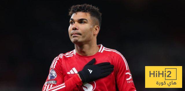كاسيميرو يعلق على هزيمة مانشستر يونايتد أمام أرسنال