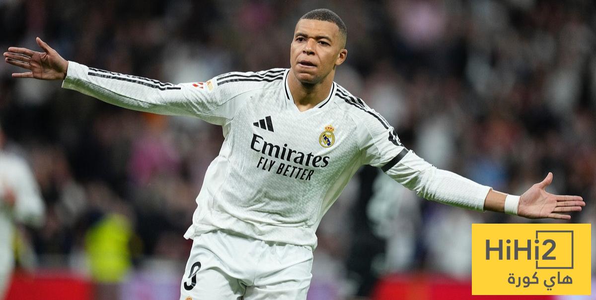 مبابي يحقق إنجازًا تاريخيًا مع ريال مدريد