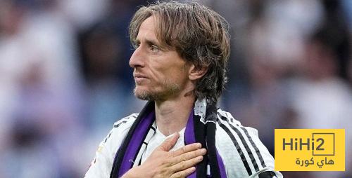 حديث مؤثر من مودريتش عن ريال مدريد