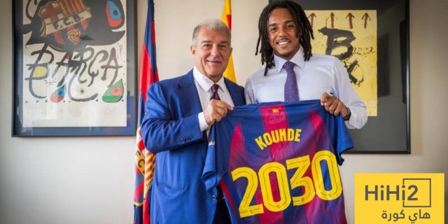منشور كوندي بعد تجديد عقده مع برشلونة