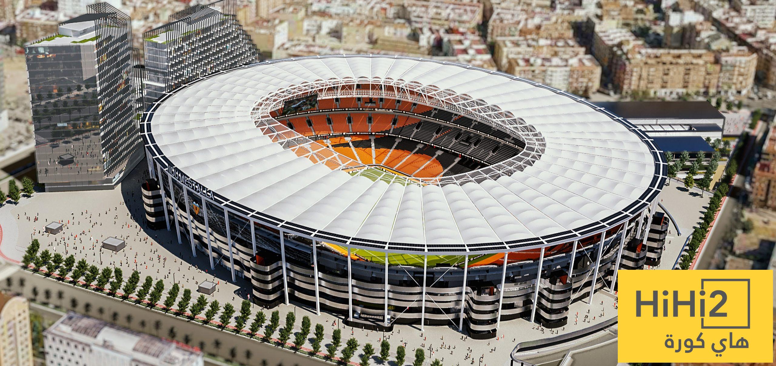 موقف ملعب مباراة برشلونة ضد فالنسيا في الليغا