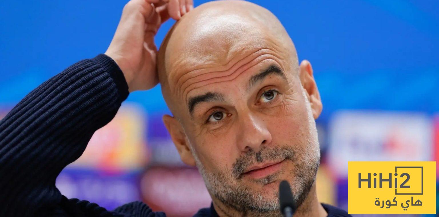 غوارديولا يطمئن جماهير مانشستر سيتي رغم الخسارة أمام توتنهام