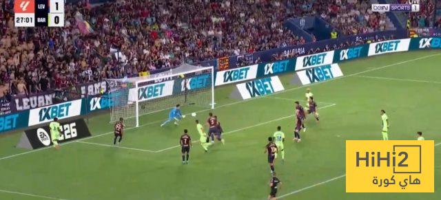 ليفانتي وعقدة الحفاظ على شباكه أمام برشلونة