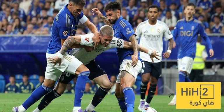 تقييم لاعبي ريال مدريد و أوفييدو في الشوط الأول