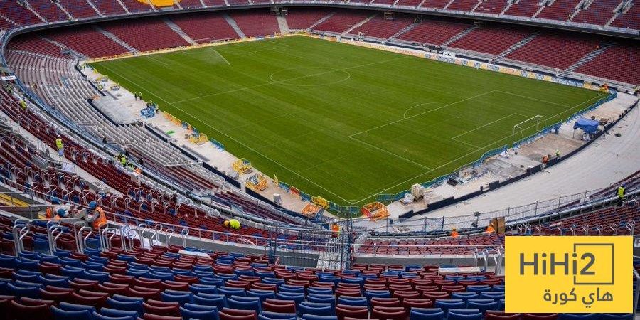 بلدية برشلونة تراقب تقدم أعمال تجديد كامب نو