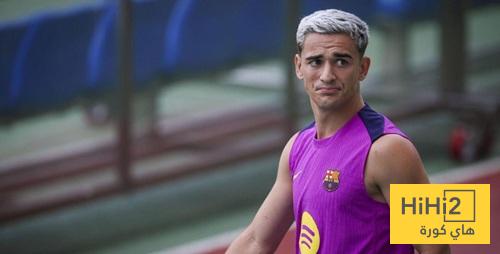 غافي يغيب عن مران برشلونة