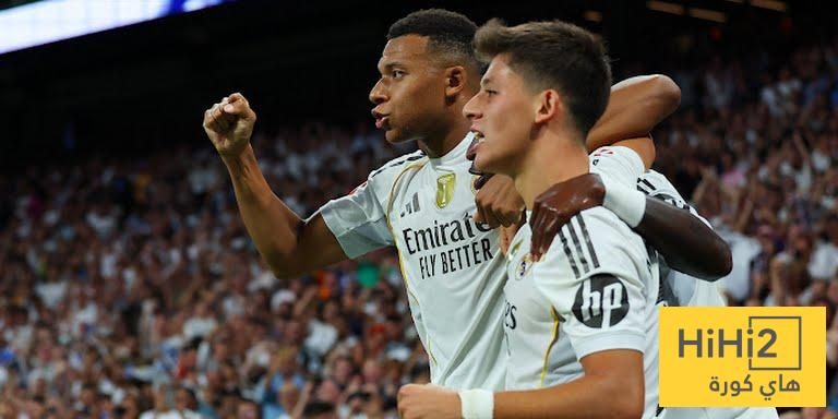 احصائيات الشوط الأول من مباراة ريال مدريد و مايوركا