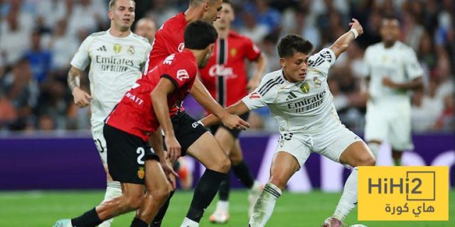 احصائيات مباراة ريال مدريد و مايوركا في الدوري الإسباني